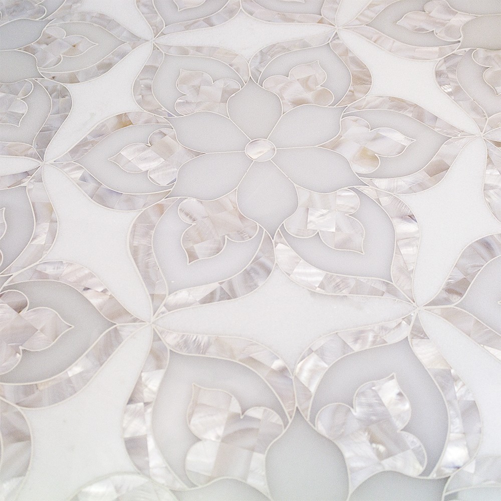 Shop For Aurora With White Thassos Royal White And Pearl