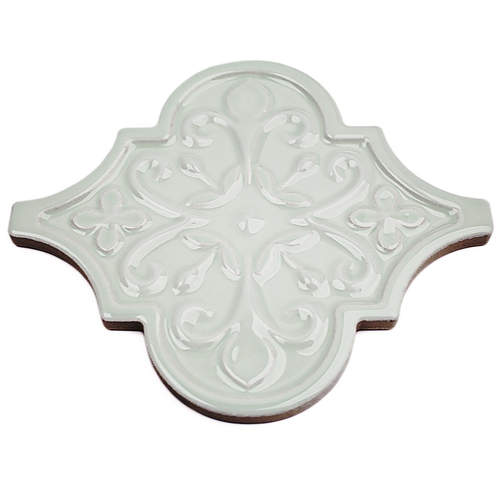 Byzantine Florid Arabesque Alice Ceramic Tile