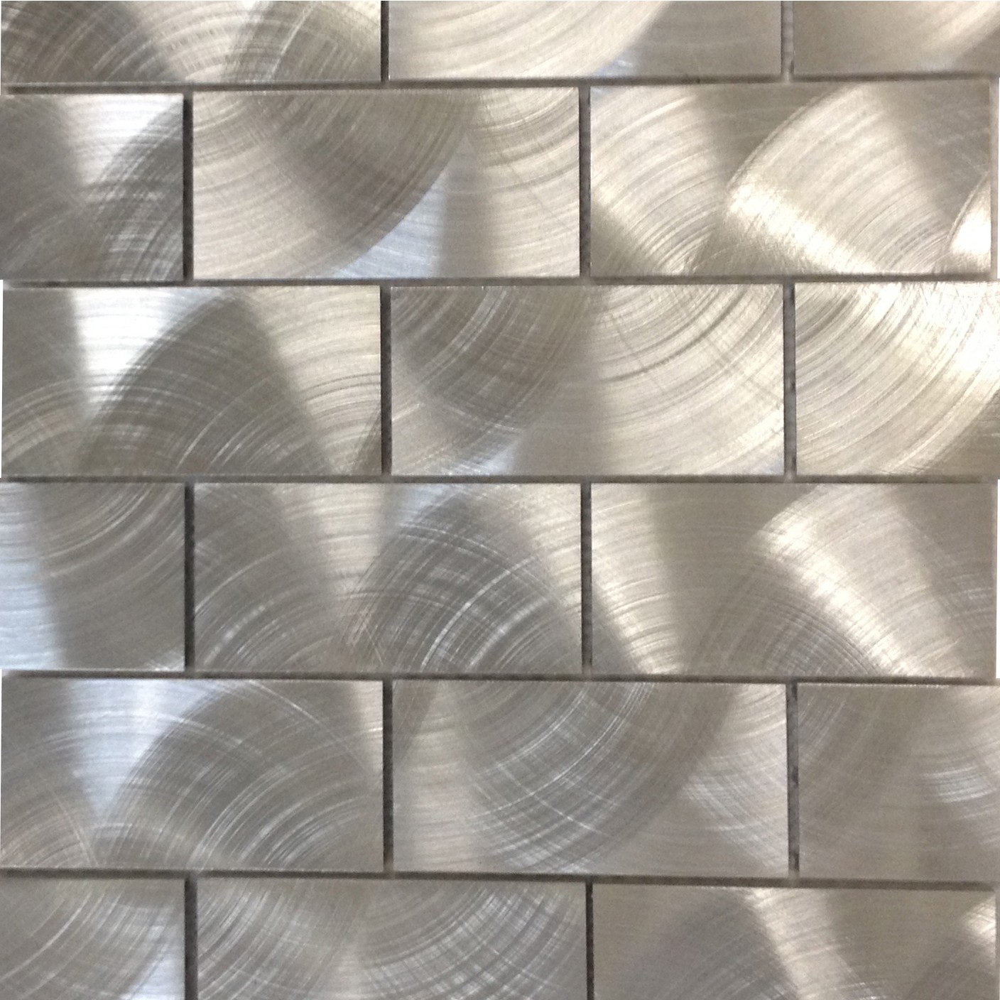 Shop For Industrial 2x4 Silver Aluminum Tile At Tilebar Com