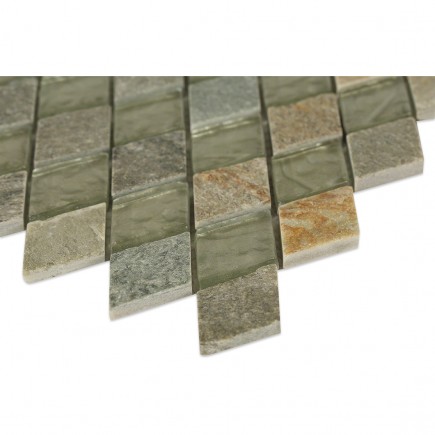 Geological Diamond Green Slate + White Gold_Corner_closeup