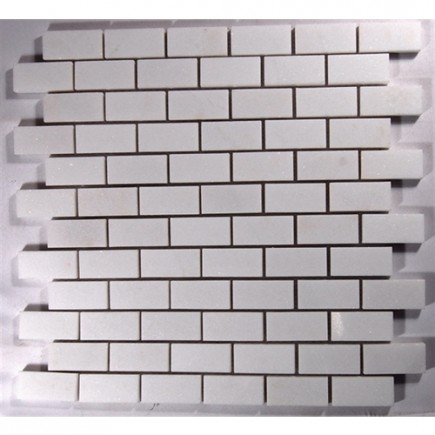 sample-POLISHED WHITE THASSOS 1X2 TILE 1/4 SHEET SAMPLE_MAIN