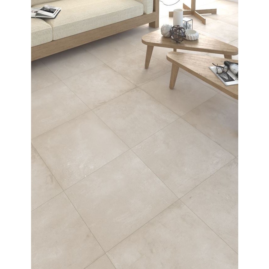 Vives Rift SPR Crema 32x32 Porcelain Tile TileBar com