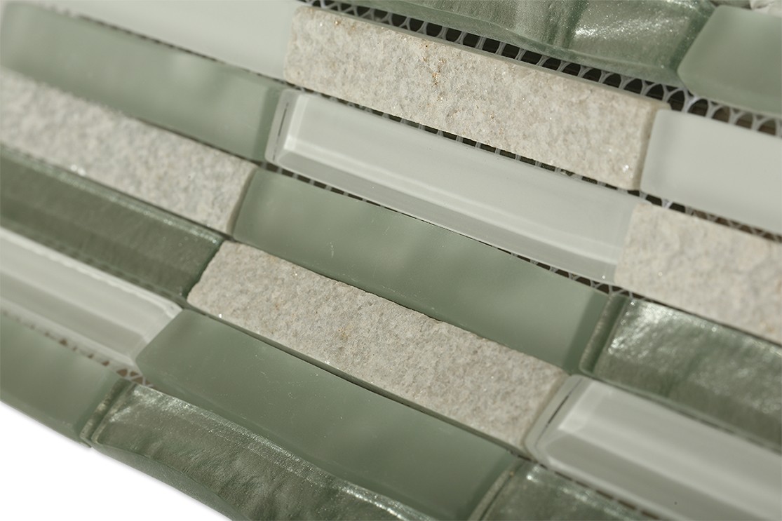 Shop 12x11 3/4 Alloy Iceland 1/2 x 4 Polished and Matte Glass + Silver