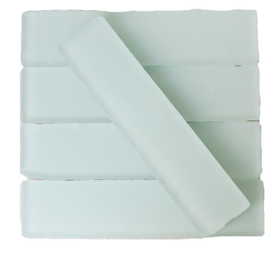 Shop For Coastal Shower 2x8 Beached Frosted Glass Tiles At