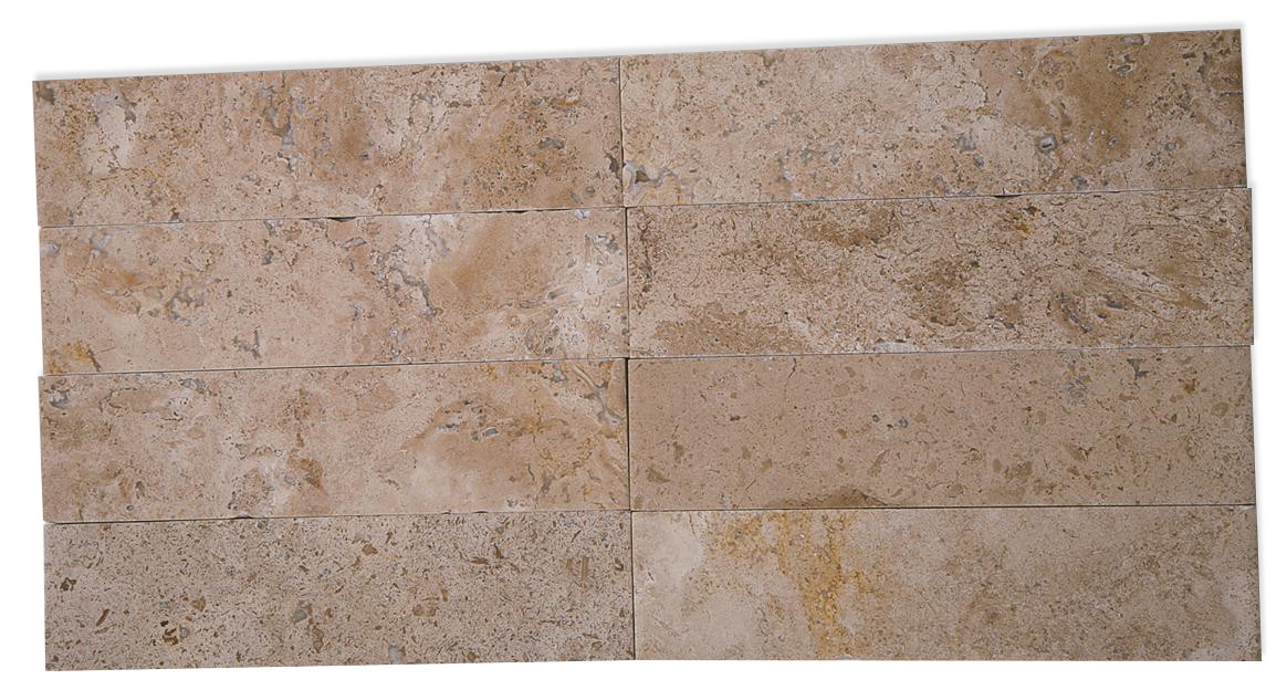 shop 9 pcs sq ft travertine 2x8 brushed stone tile at shop 9 pcs sq ft travertine 2x8 brushed stone tile at