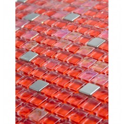 sample- HELL'S KITCHEN BLEND SQUARES 1/2 X 1/2"  TILES 1/4 SHEET SAMPLE SQUARES"_MAIN