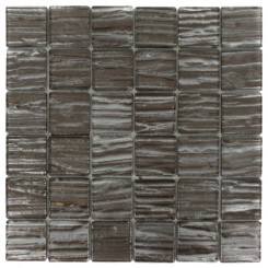 Terrene Rosewood 2x2 Glass Tile