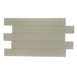 Loft Horizon Macadamia Frosted 2x16 Glass Tile
