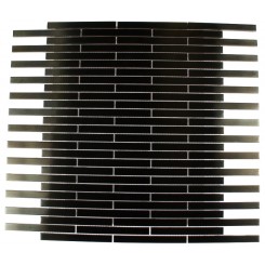METAL BLACK STAINLESS STEEL 3/8X4 STICK BRICK TILES_MAIN