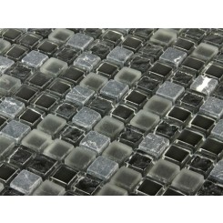 sample-METALLIC ETCHED SILVER BIRCH 1/4 SHEET GLASS TILES SAMPLE_MAIN
