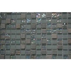 sample- SEASPRAY BLEND SQUARES 1/2 X 1/2"  TILES 1/4 SHEET SAMPLE SQUARES"_MAIN