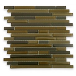 Tao Khaki Glass Tile