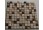 FUSION CAMELLIA 1X1 MARBLE & METAL TILES WITH COPPER DECO