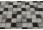 sample-BREEZE STEEL ICE PATTERN 3/4" X 3/4" SQUARES 1/4 SHEET GLASS TILES SAMPLE
