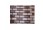 sample-METALIC COPPER PEACH 1X2 GLASS TILE 1/4SHEET SAMPLE