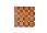 sample-APERTURE PATTERN ROJO ALECONRE 2X2 DARK EMPERADOR LINE 1/2X2 CREMA MARFRIL DOT 1/2X1/2 1/4 SHEET  TILES SAMPLE