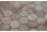 SAMPLE - WOODEN BEIGE HEXAGON 1/4 SHEET SAMPLE