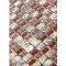 Sample- Bourbon Blend 1/2" X 1/2"  Tile 1/4 Sheet Sample