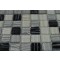 sample-TERRENE ZODIAC BLEND 1X1 1/4 SHEET GLASS TILES SQUARES SAMPLE