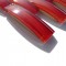 Sample-Loft Crescent Cherry Red 1/4 Sheet Glass Tiles Sample