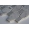 Sample-octave Pattern White Carrera W Lt Bardiglio Dot 1/4 Sheet Sample