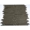 sample-TORPEDO 1/4 X RANDOM ATHENS GRAY PATTERN MARBLE MOSAIC TILES 1/4 SHEET SAMPLE