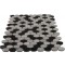 Kinetic Basalt Ovals Marble Tiles