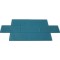Loft Turquoise Polished 3" X 6" Glass Tiles