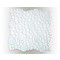 Loft Super White Circles Glass Tiles
