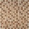 sample-PEACHES AND CREAM TUMBLED 1/4 SHEET  TILES SAMPLE