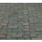Sample- Seaspray Blend Brick Pattern 1/2" X 2"  Tiles 1/4 Sheet Sample