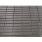Sample-stainless Steel Stacked 1/2" X 2" Metal Tiles 1/4 Sheet Stacked Sample