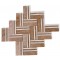 Adagio Travertine With Beige line Marble Tile