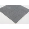SAMPLE - LOFT ASH GRAY FROSTED 2X2 GLASS TILES 1 PIECE SAMPLE