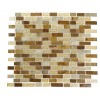 Alloy Canyon Blend 1/2 X Random Glass & Marble Mosaic Tiles
