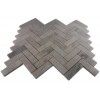 ASIAN STATUARY HERRINGBONE 1X3 MARBLE TILE