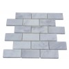 Asian Statuary Beveled 2x4  Marble Tile