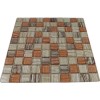 Terrene Mercury Blend 1x1 Glass Tiles