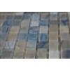 Sample-blue Macauba 3/4" X 3/4"  1/3 Sheet Tile Sample