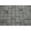 sample-BREEZE CARRERA ICE PATTERN 3/4" X 3/4" SQUARES 1/4 SHEET GLASS TILES SAMPLE