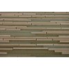 sample-BREEZE STYLUS CREMA ICE PATTERN 1/8" X RANDOM 1/4 SHEET GLASS TILES SAMPLE