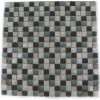 CONSTELLATION BLEND SQUARES 1/2" X 1/2" MARBLE & GLASS TILE SQUARES