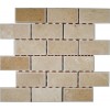 Crema Marfil 2x4 Beveled Stone Tile