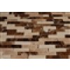 sample-CAFE AU LAIT 1/2X2  TILE CRACKED JOINT BRICK, 1/4 SHEET SAMPLE
