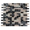 FUSION ASPHALT 1/2X Random MARBLE & GLASS TILES