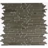 Torpedo 1/4 X Random Athens Gray Pattern Marble Mosaic Tiles