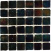 Iridescent Inkwell 1x1 Glass Tile