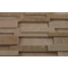 Sample-illusion 3d Brick Pattern Crema Marfil 1/4 Sheet Sample