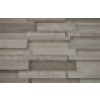 Sample-illusion 3d Brick Pattern Wooden Beige 1/4 Sheet Sample
