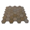 JERUSALEM GOLD HEXAGON MARBLE MOSAICS
